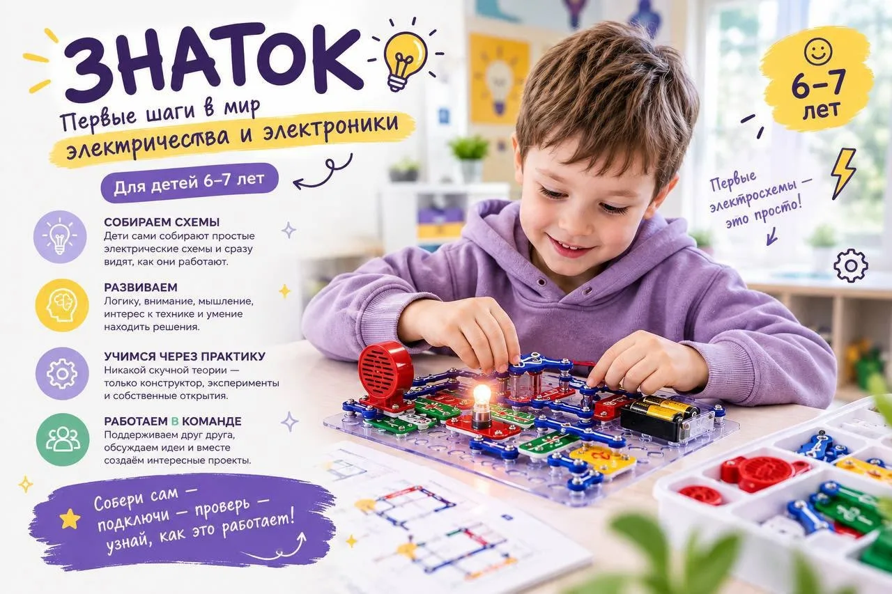 💡🔌 «Знаток» — первые шаги в мир электричества!