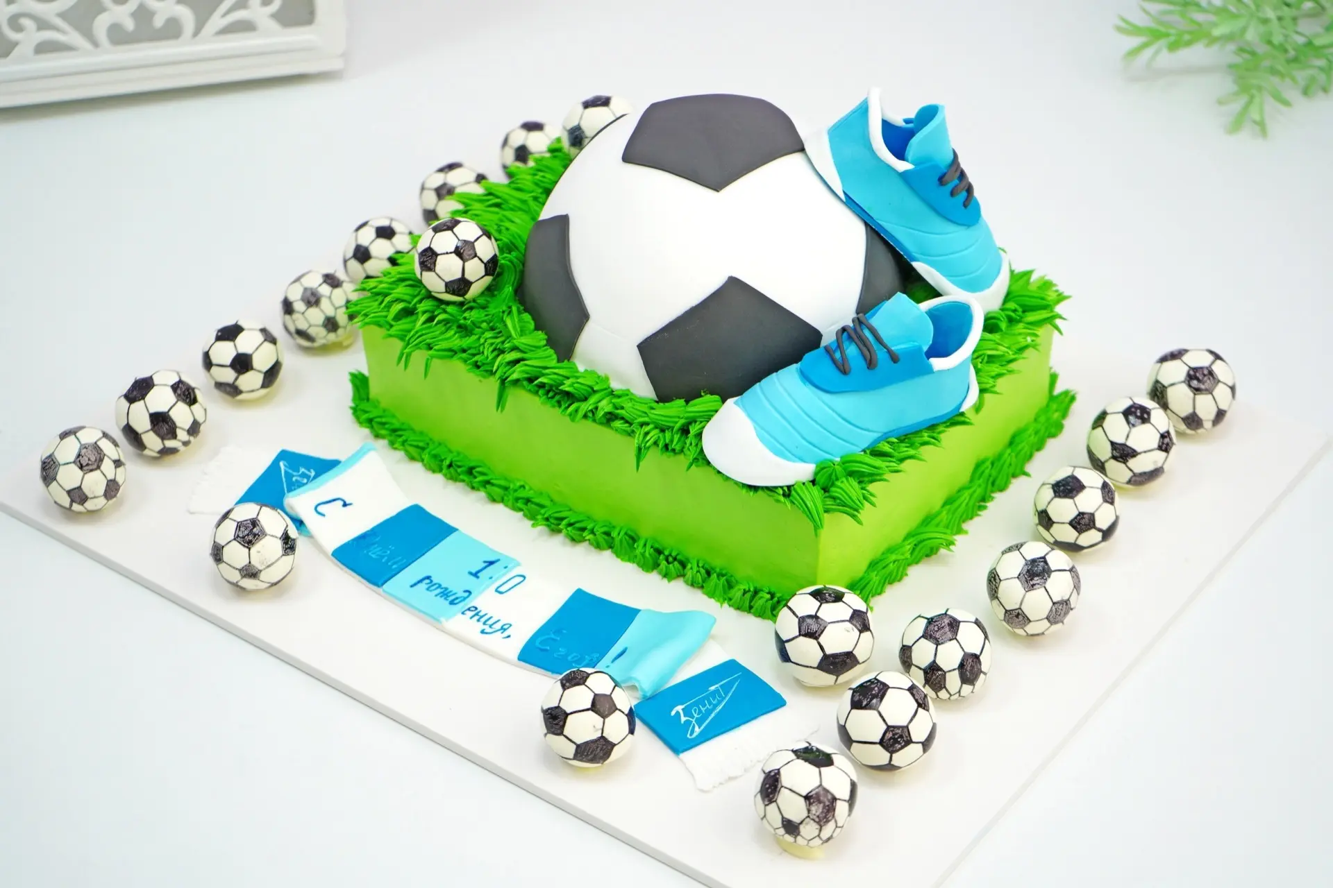 Торты в футбольной тематике ⚽