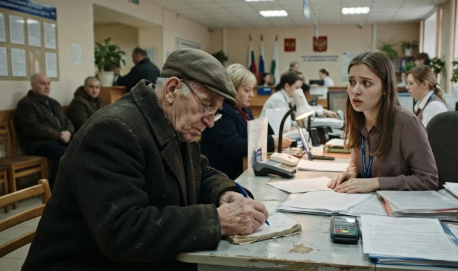 Она накричала на пожилого посетителя за пятую неудачную попытку сдать документы. Потом увидела, как 