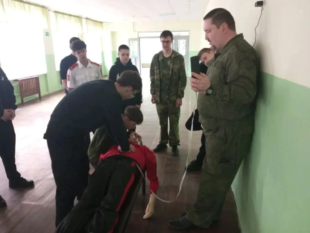 С 23 по 25 марта 2026 года в МБОУ СОШ №6 имени И.Т. Сидоренко состоялись учебные сборы для юношей 8-
