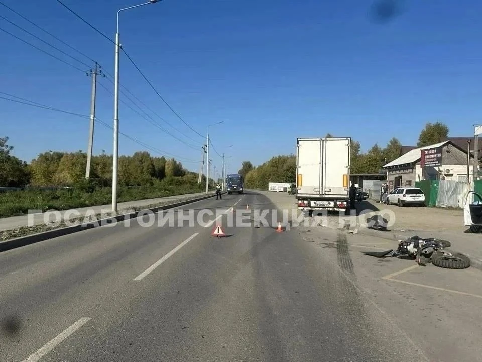 🫣 Мотоциклист погиб под колесами полуприцепа
