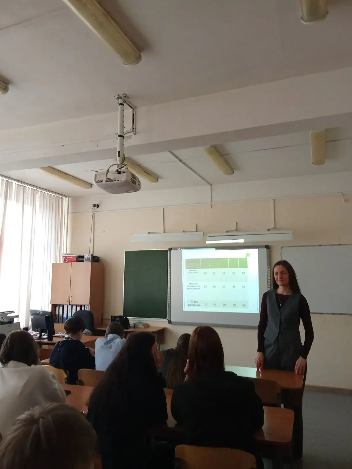 Вчера, 12 марта, в 7Б и 8Б классах в рамках месячника медиации прошли встречи с социальным педагогом