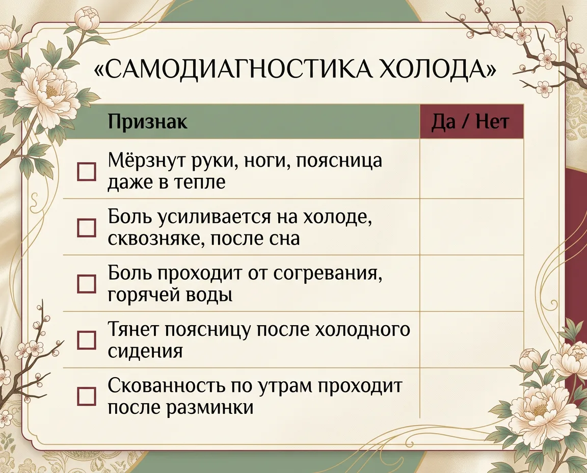 5⃣ вопросов, которые помогут понять, как вы реагируете на холод