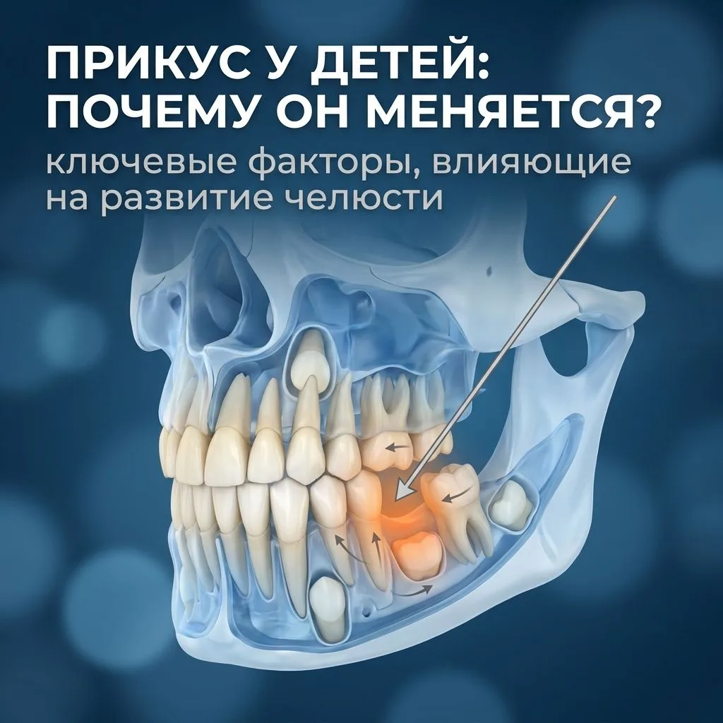 Почему меняется прикус у детей: невидимые враги красивой улыбки 🦷👶