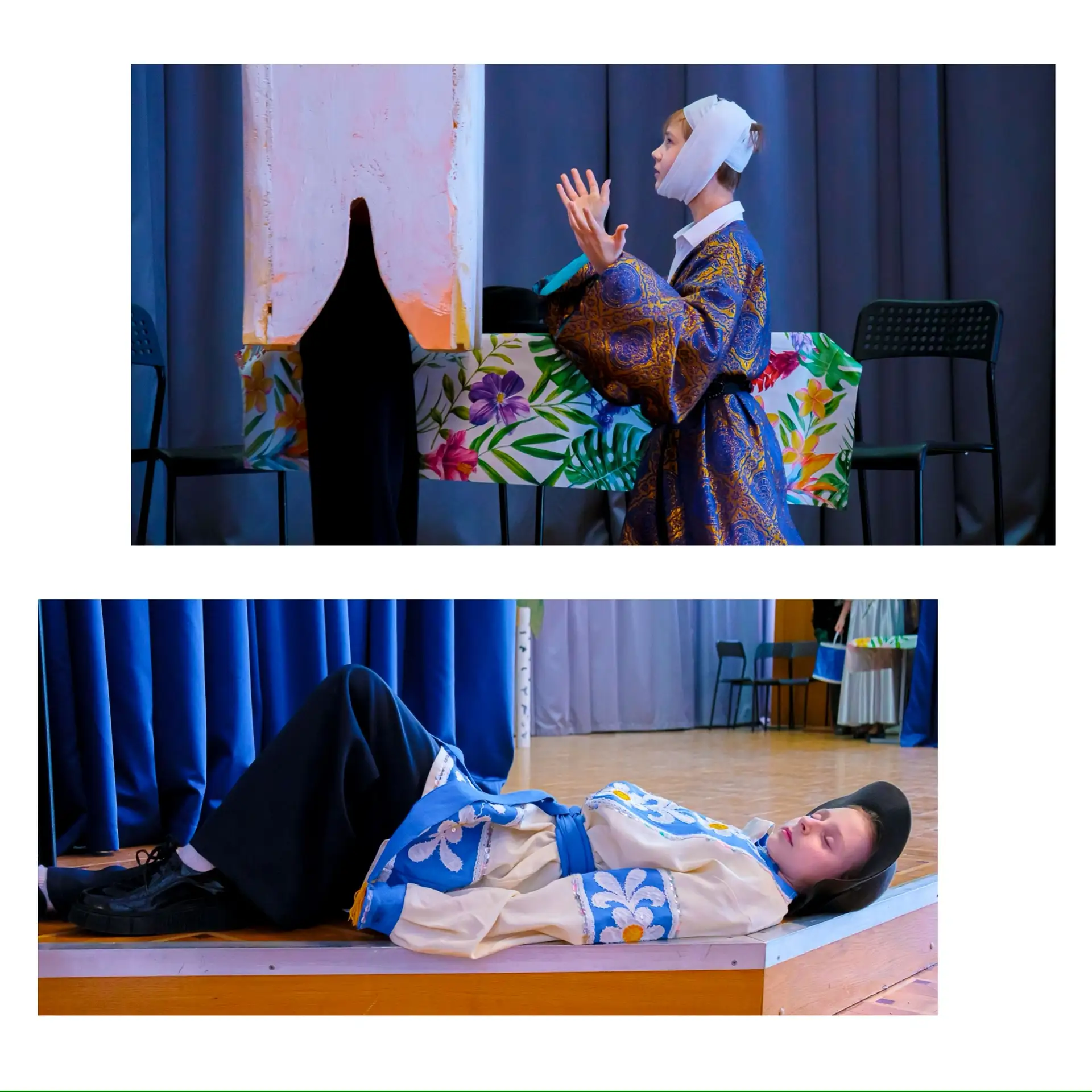 СПЕКТАКЛЬ «ТОТ САМЫЙ ЧЕХОВ»  🎭 В преддверии Всемирного дня театра в школе с аншлагом прошла премьера