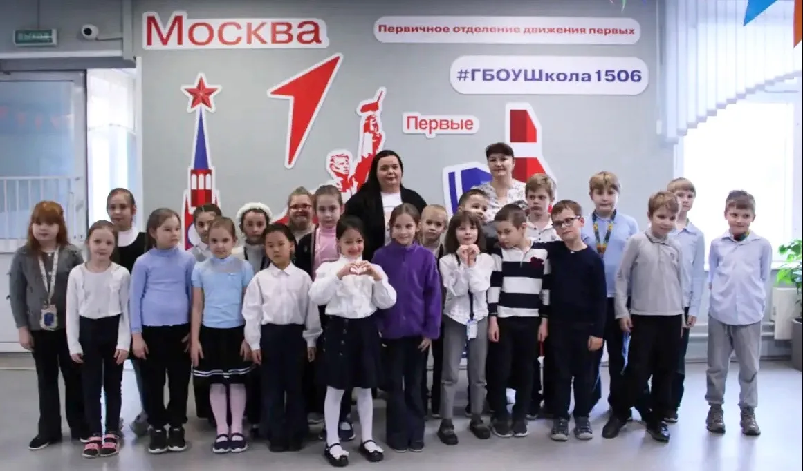 📖В 1-Б классе прошёл необычный урок – его провела мама нашей ученицы Леры – Анна Михайловна Агальцов