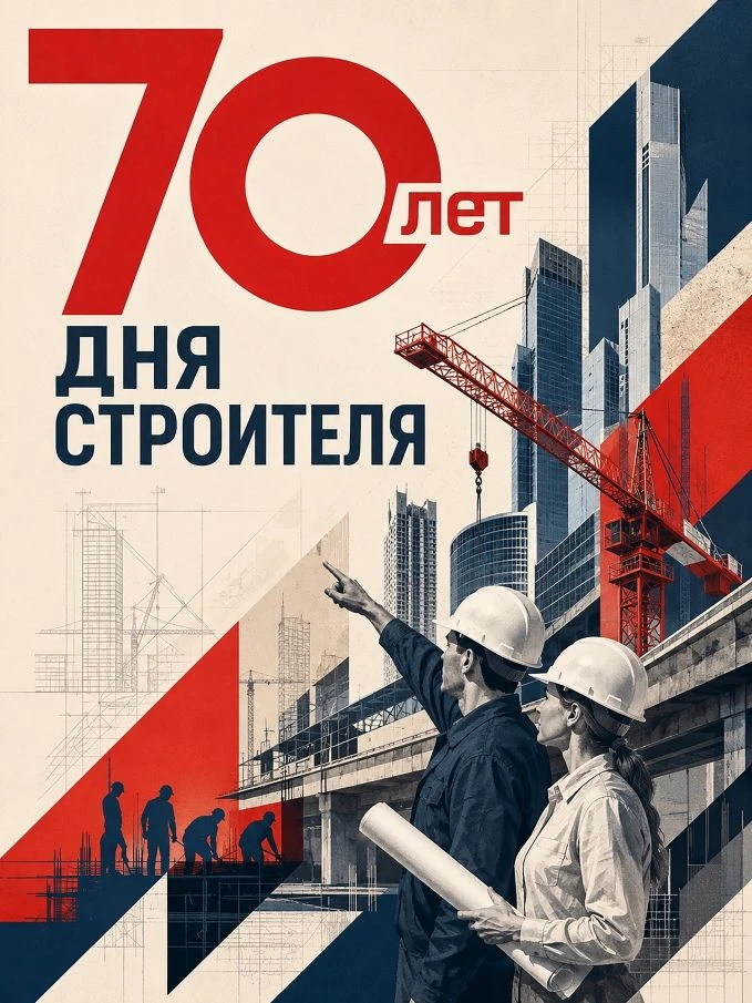 👷 Вторая часть нашей онлайн-выставки к 70-летию Дня строителя – работы студентов 3 кур...
