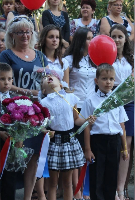Первое сентября моего детства и сейчас