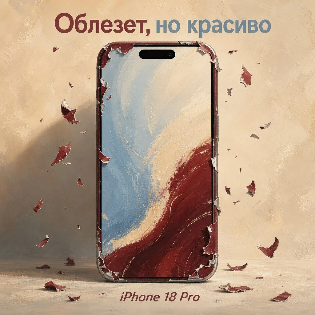 Облезет, но будет красиво

Apple, похоже, не собирается менять подход к алюминиевому корпусу в iPhon