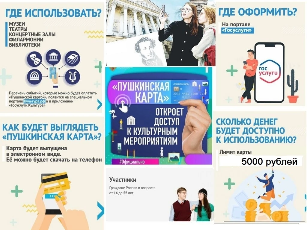 🎩ПУШКИНСКАЯ КАРТА