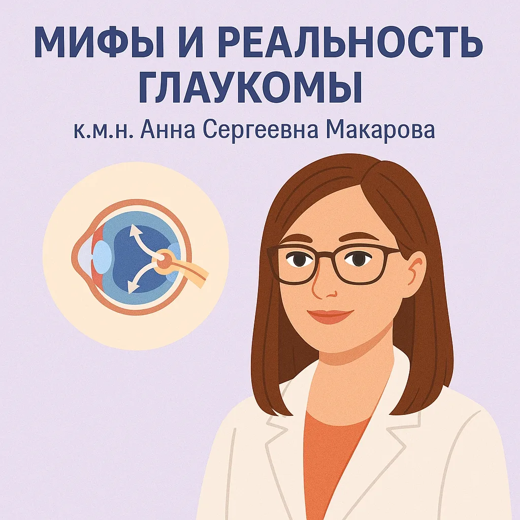 👁 Завтра 9 апреля Школа пациента в Институте Краснова: «Глаукома: мифы и реальность»
