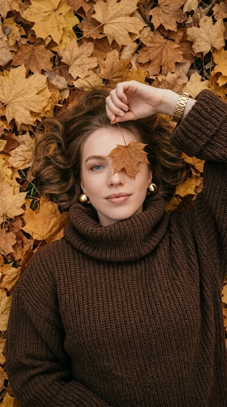 ОСЕННИЙ ЛИСТ У ГЛАЗА🍂