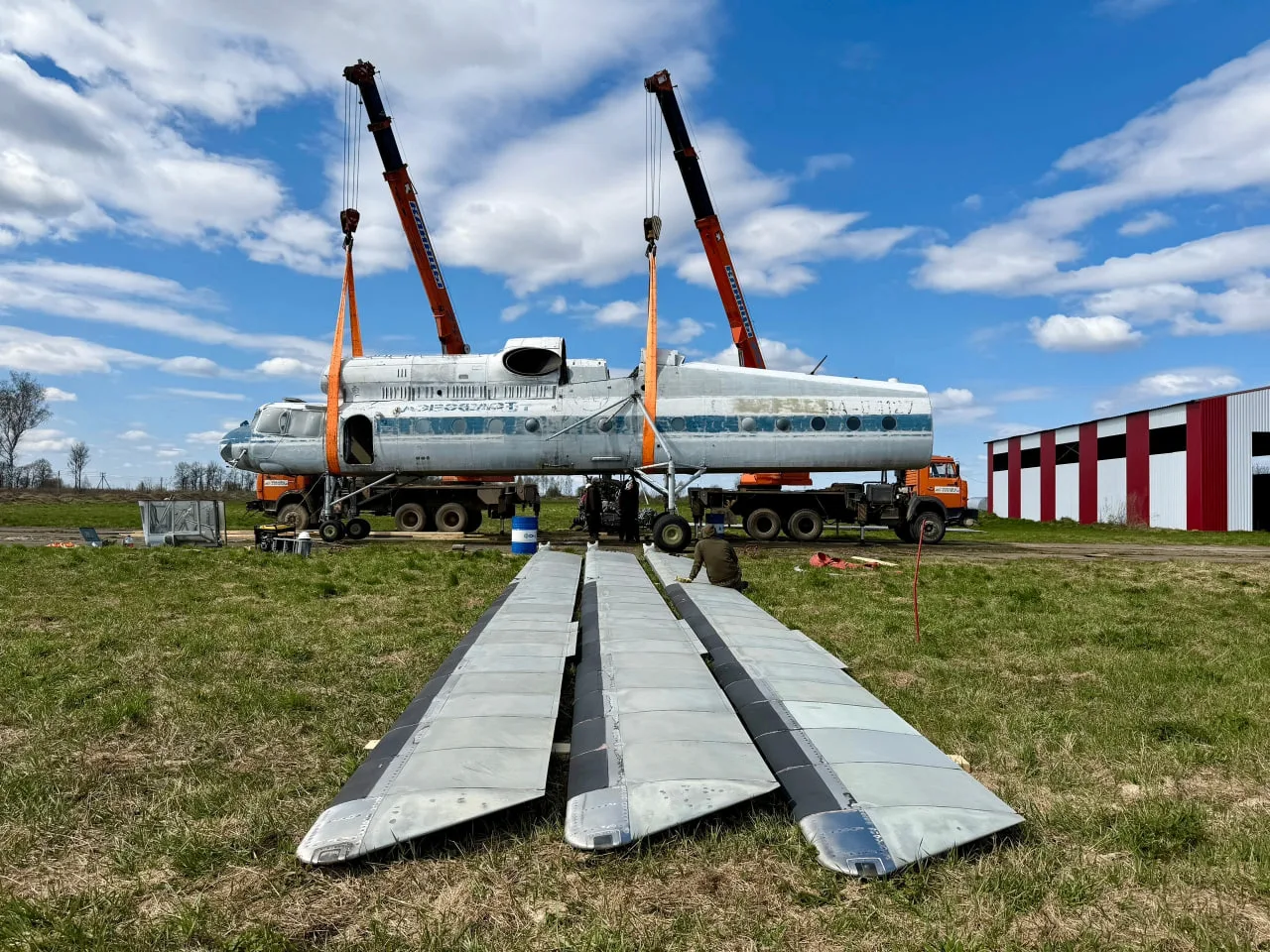 🚁 Калужский авиапарк передаст вертолет-кран тюменскому музею  Порядка 10 лет в калужском авиапарке «