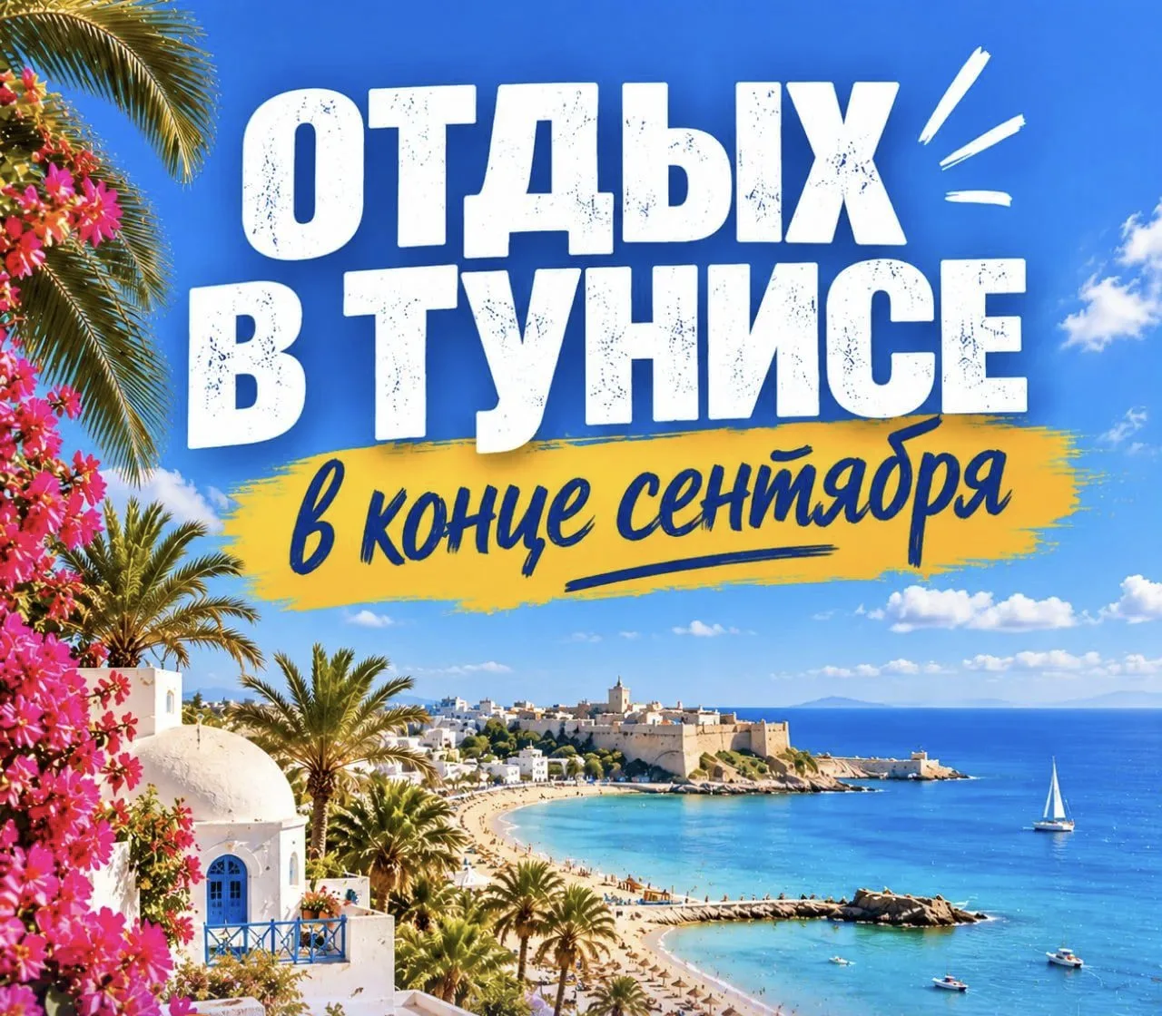 🇹🇳 Летим на отдых в Тунис 🌟