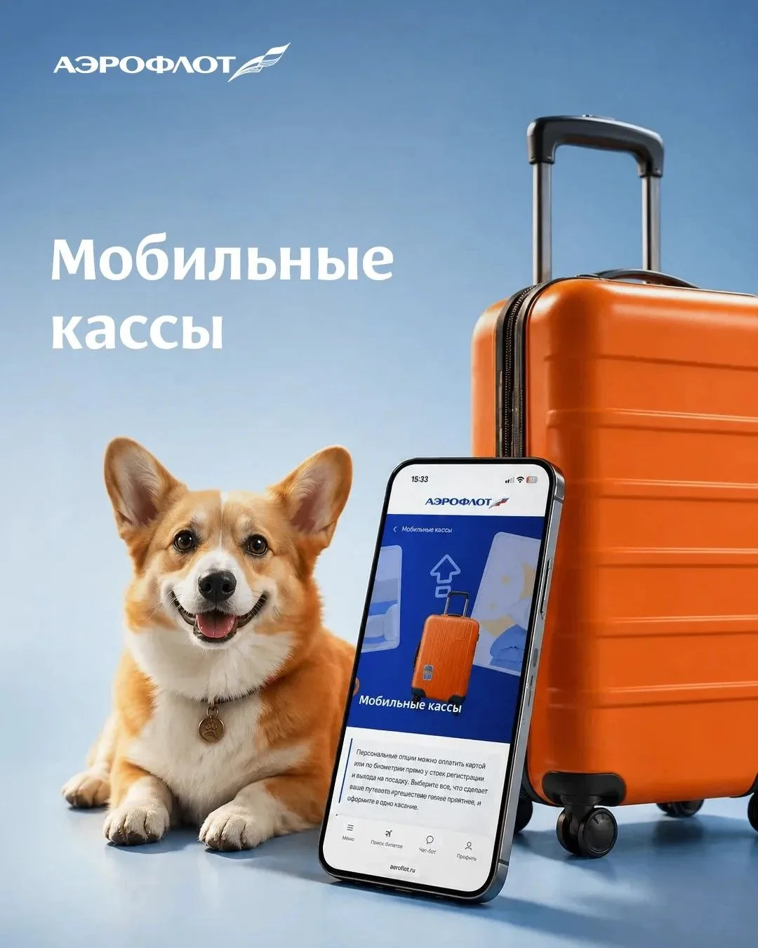 Путешествие начинается с удобства в пару кликов   Чемодан оказался тяжелее нормы.  Понадобилось офор