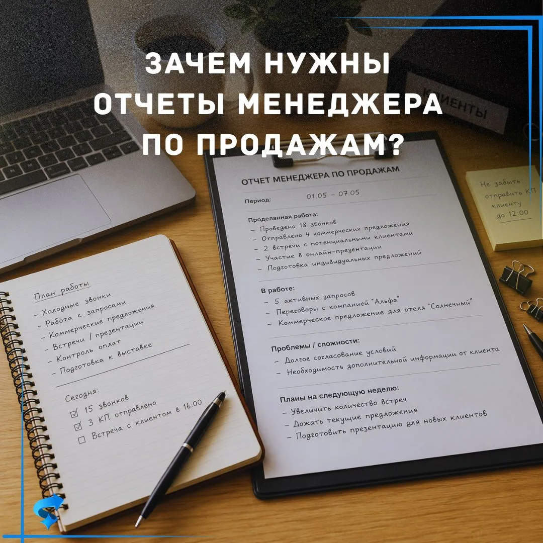Зачем нужны отчеты менеджера по продажам?