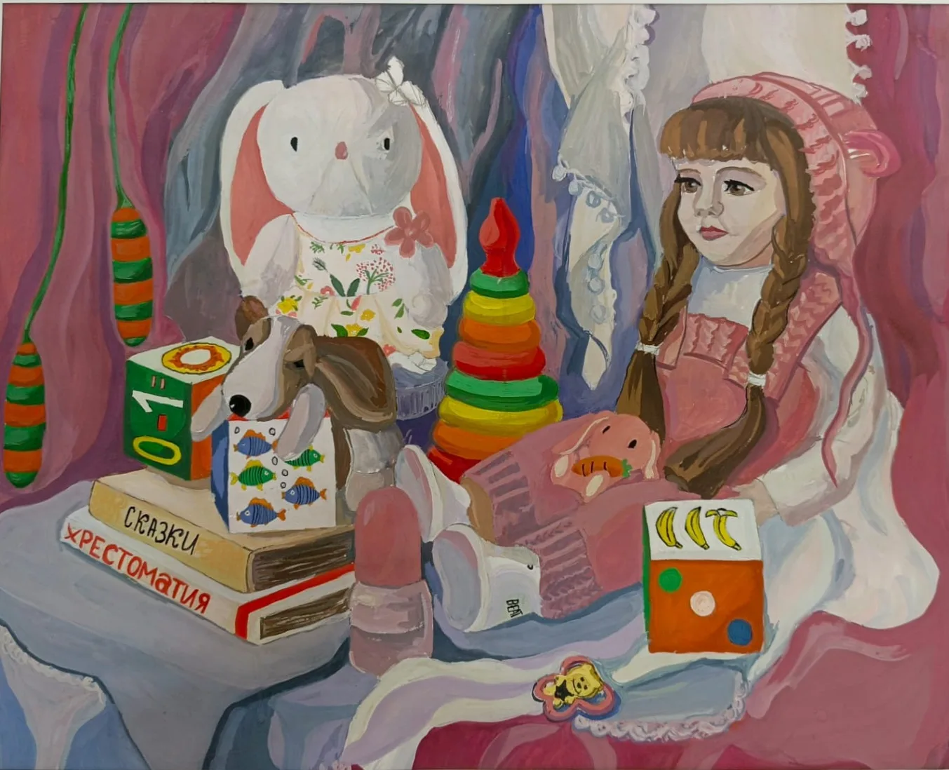 🎨Онлайн-выставка «Гордимся нашими талантливыми выпускниками!" 
✨Данилькина Александра✨ выпускница п