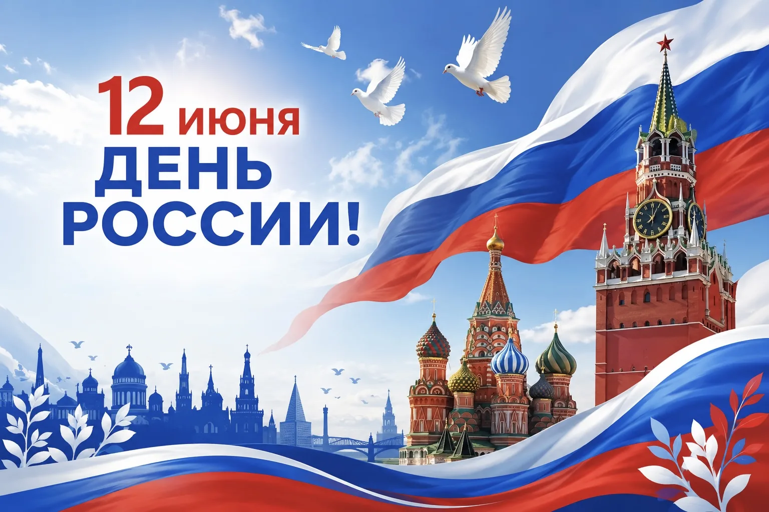 Дорогие учащиеся, уважаемые педагоги, родители и сотрудники школы!

Поздравляю вас с Днём России — 1