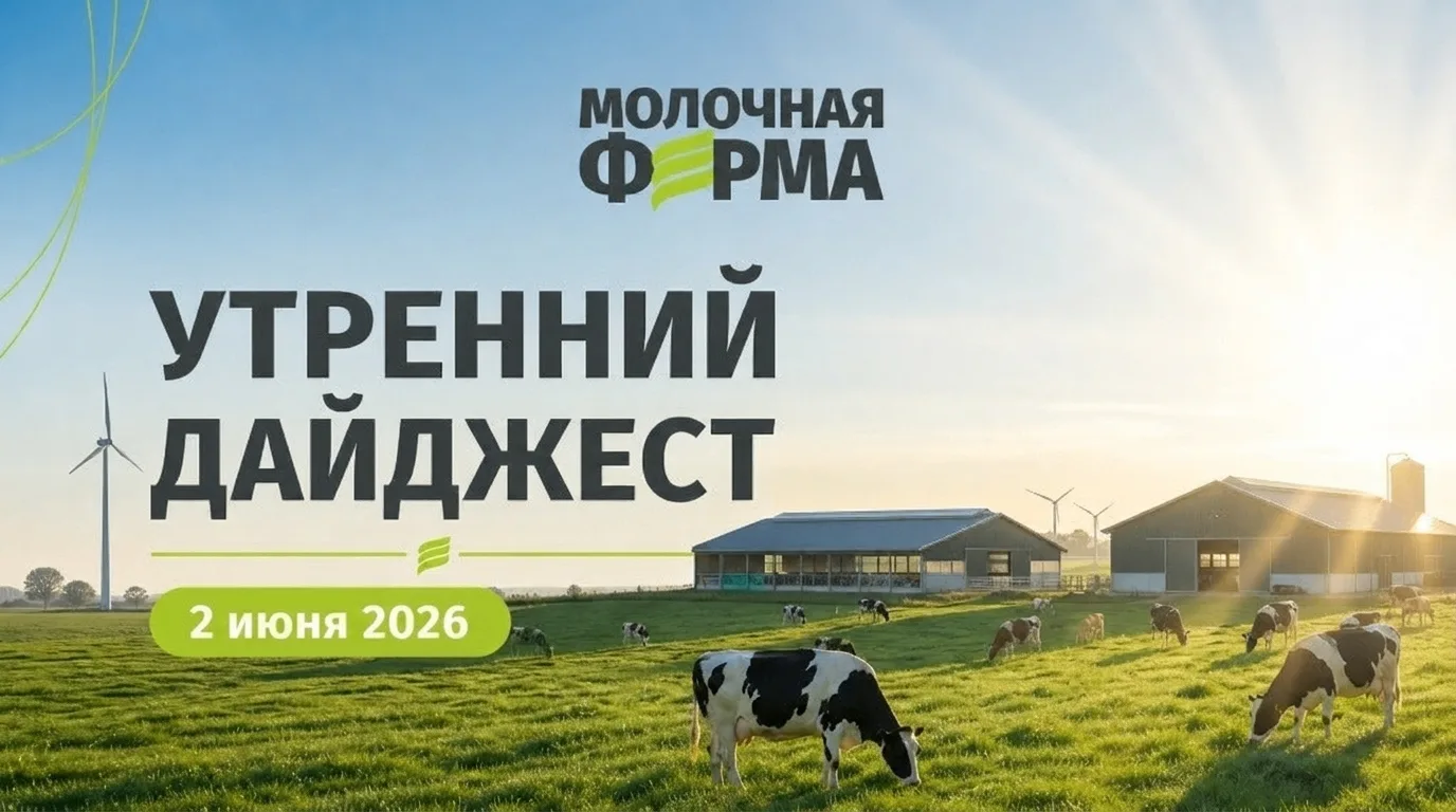 📢 Утренний дайджест молочного рынка и АПК.