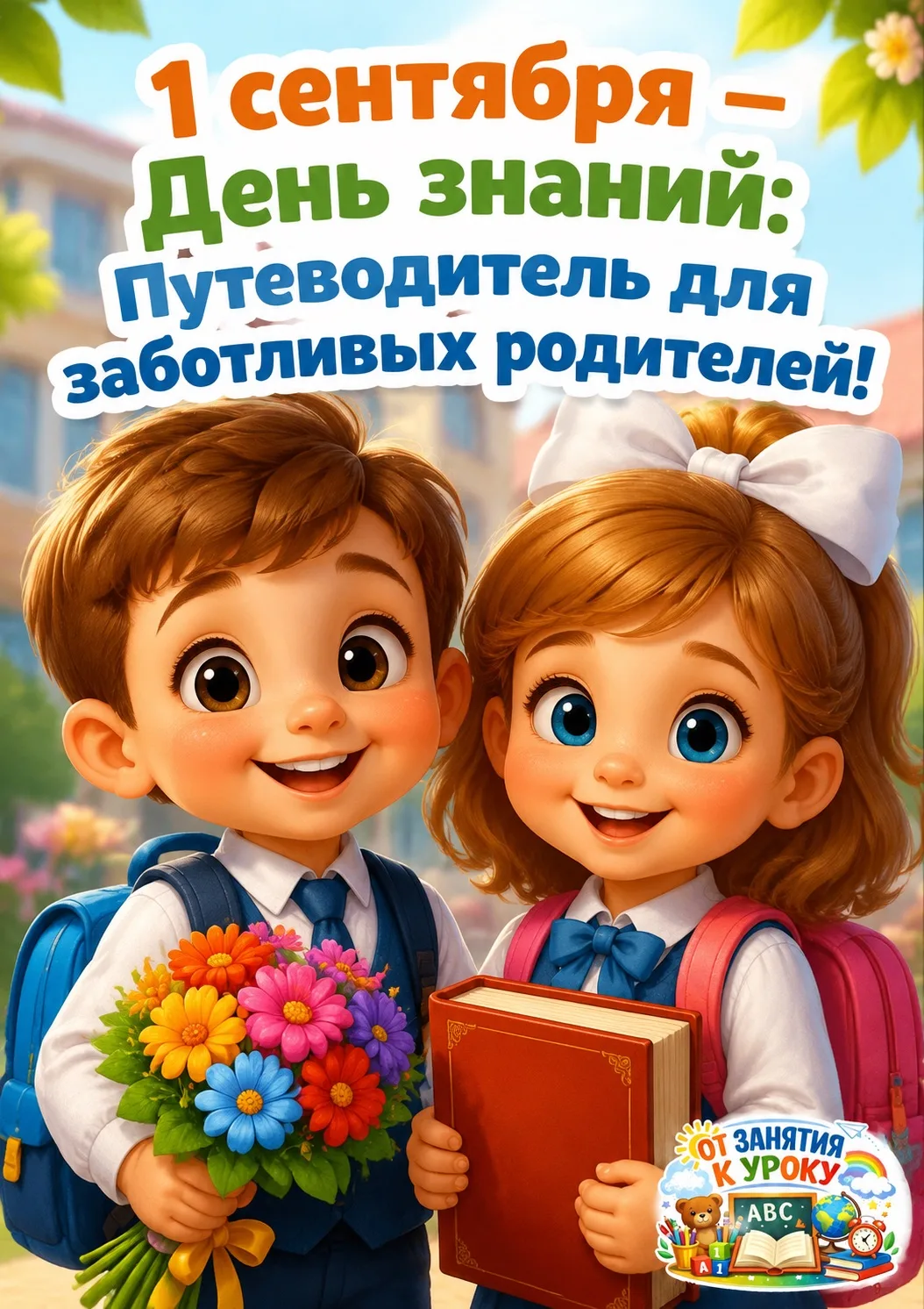 🎉 1 сентября — готовимся к новому учебному году!