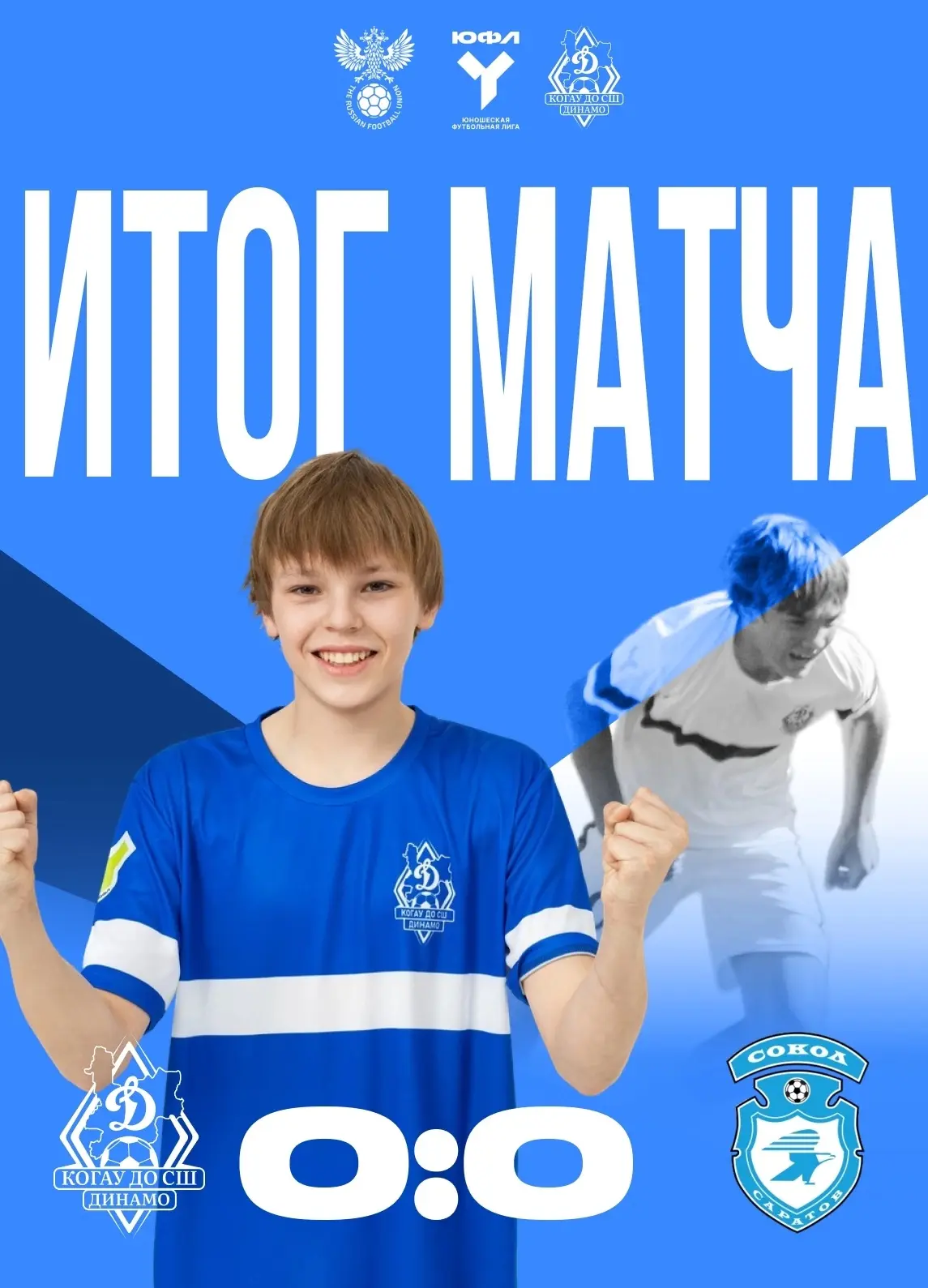 «Динамо‑Киров» и «Сокол» сыграли вничью — 0:0.