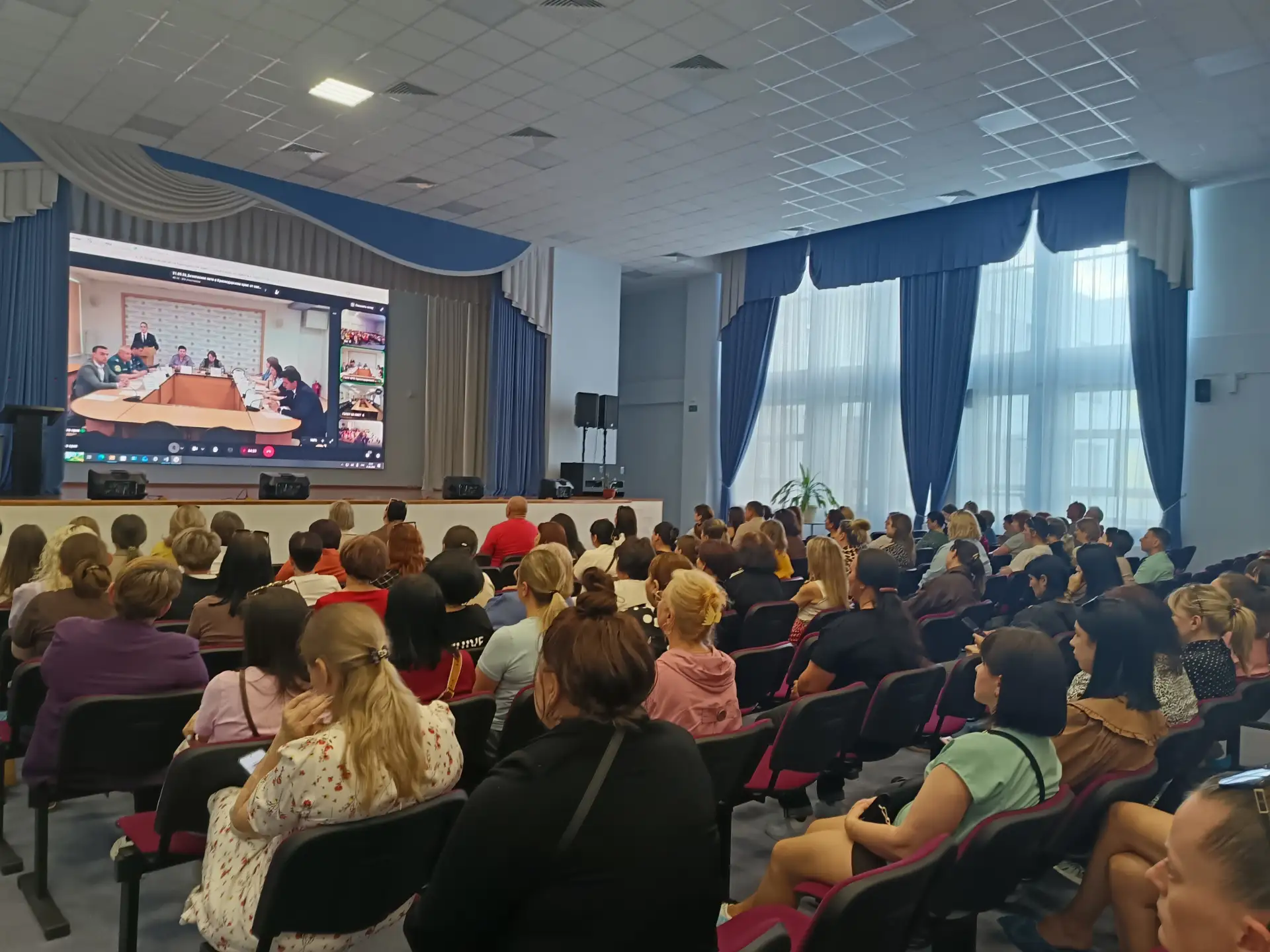 21 мая родители школьников Кущевского района приняли участие в традиционном краевом родительском соб