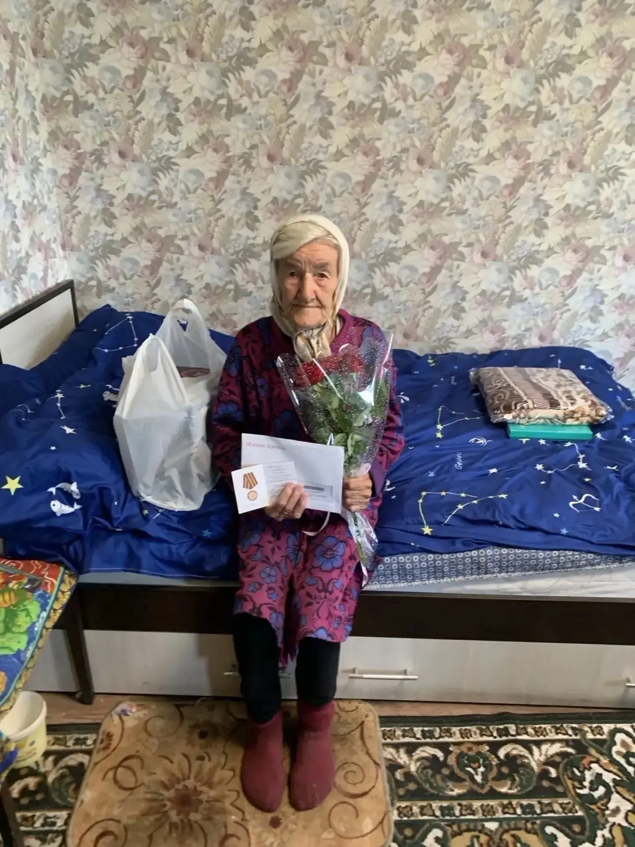 В Лямбирском районе в июле 2026 года состоялось вручение персонального поздравления Президента Росси