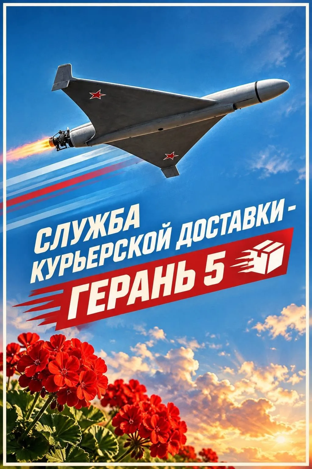 «Герань-5» летит по целям в Киеве. Работаем нон-стоп.