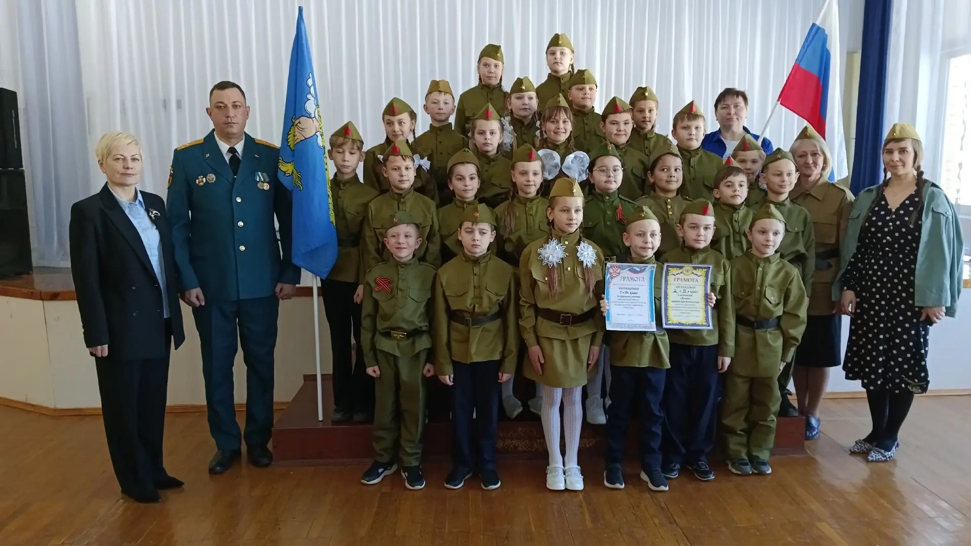 💥 Фестиваль инсценировки военизированной песни посвященный Дню защитника Отечества среди учащихся 2-