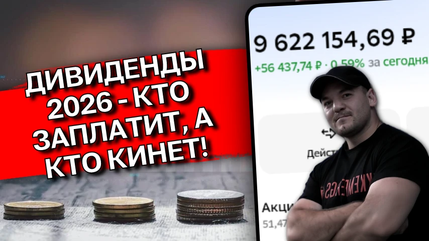 💰Дивидендный сезон 2026 в разгаре: кто выплатит, а кто уже отменил дивиденды❗️