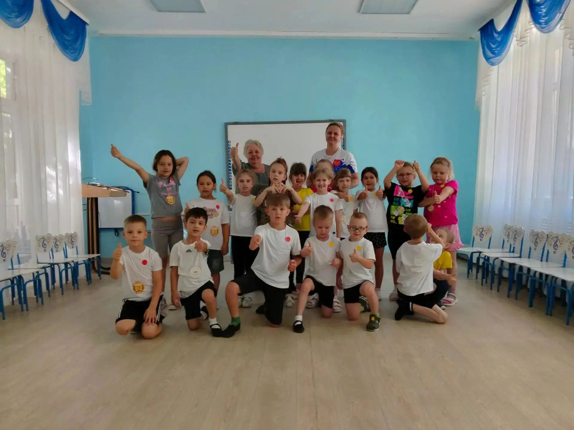 В детском саду прошло спортивное развлечение, приуроченное ко Дню физкультурника. Мероп...