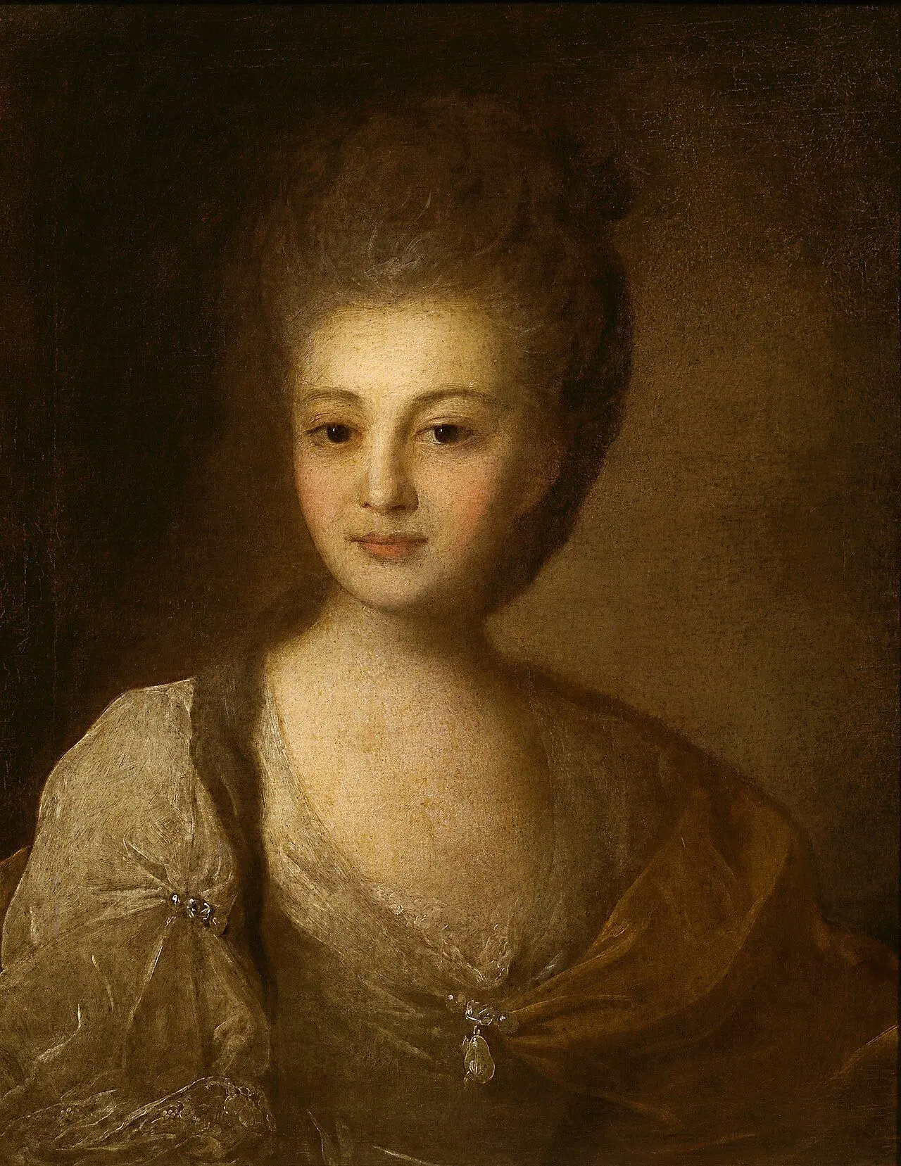 Портрет А.П.Струйской кисти художника Федора Рокотова, 1772 год

Ты помнишь, как из тьмы былого,
Едв
