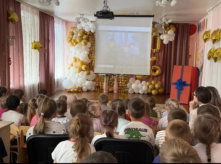 В детском саду состоялся тематический просмотр цикла мультфильмов 
«Мой дом — Белогорье». 

Мероприя