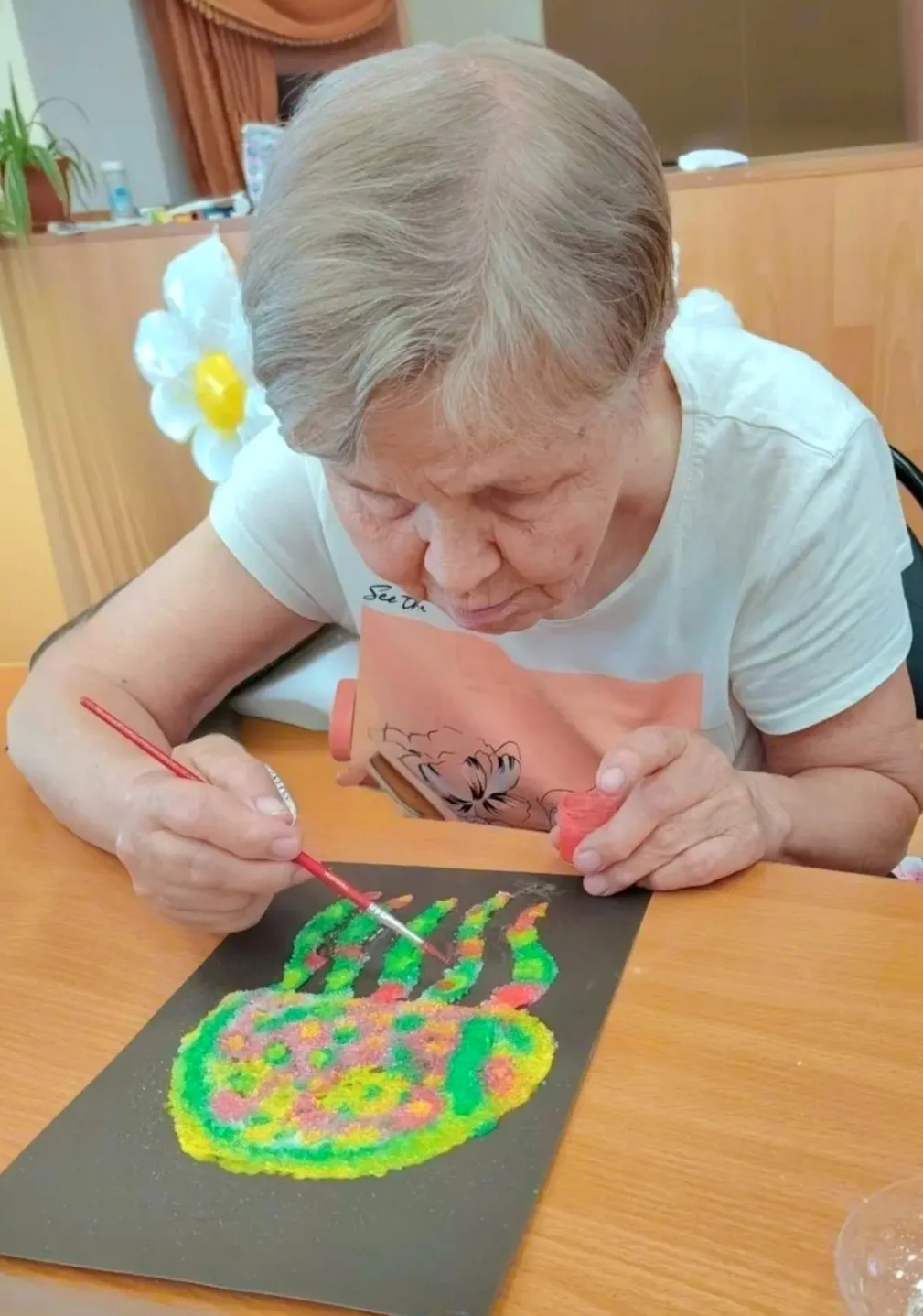 Волшебство на стыке соли и красок: наши медузы оживают! 🌊🎨✨

Сегодня в нашем учреждении прошёл уди
