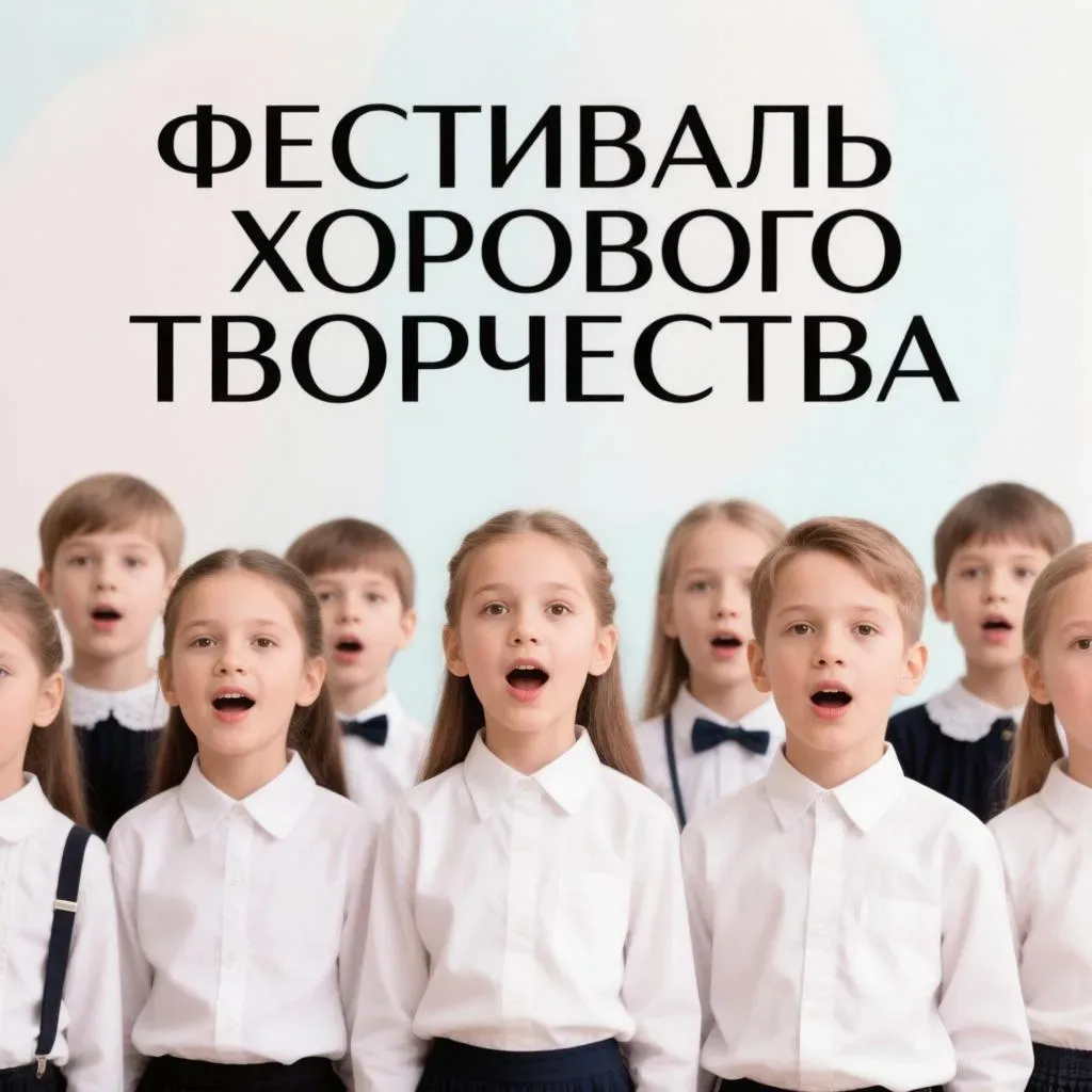 🎶 Фестиваль-конкурс хорового творчества среди воспитанников! 🎶