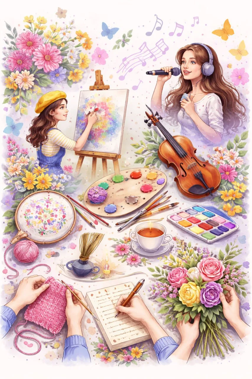 🎨 Сегодня отмечается Всемирный день искусства — праздник творчества, вдохновения и людей, которые де