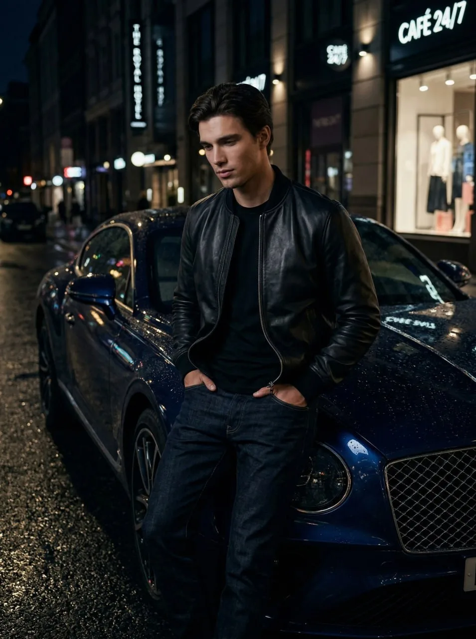 💙 С синим Bentley

Переходим в наш бот  → создать фото → модель Nano Banana 2 → отправляем своё фот