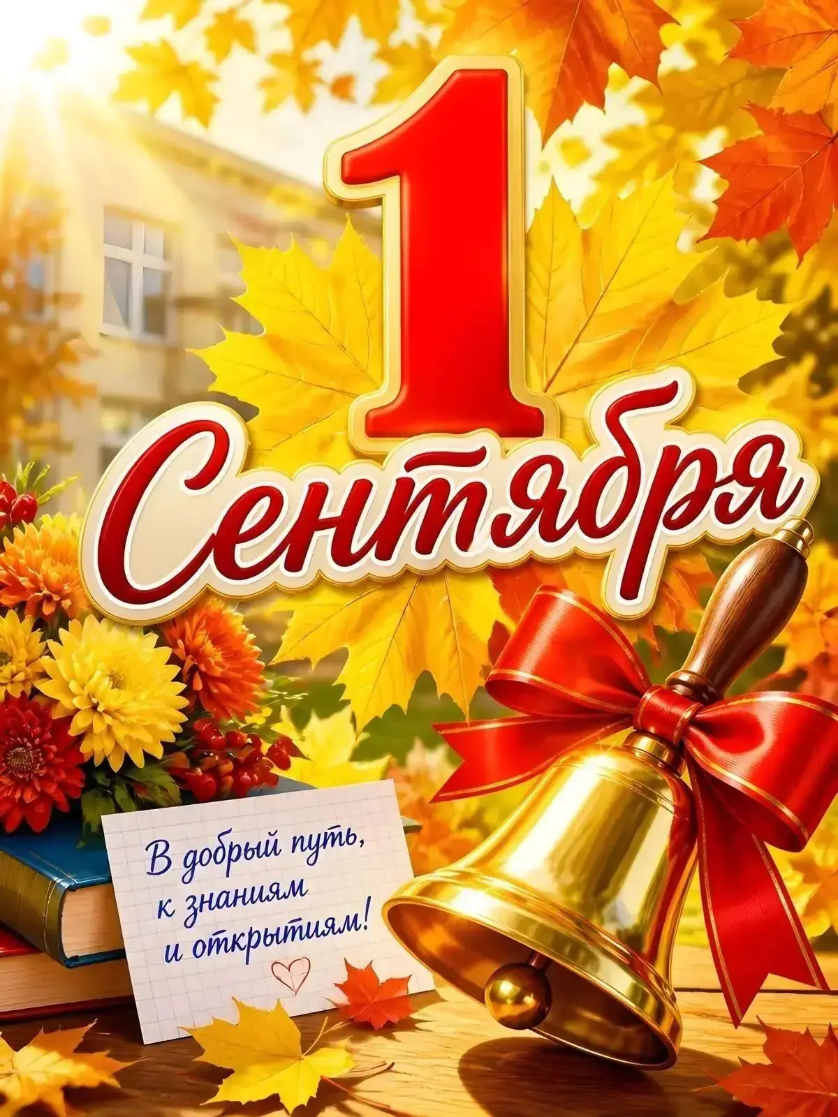 Вместе к новым открытиям! С Днём знаний, коллеги и родители! 📚🧸