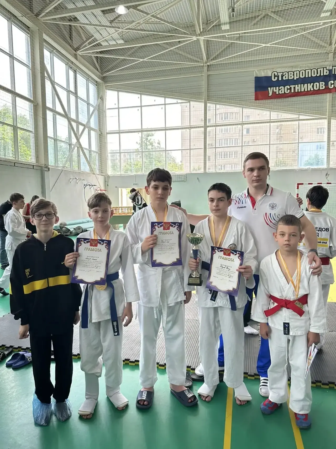 🏆 Сегодня, 13 июня, в г. Ставрополь в МБУ ДО ФОК «Русь» прошли захватывающие соревнования по рукопа