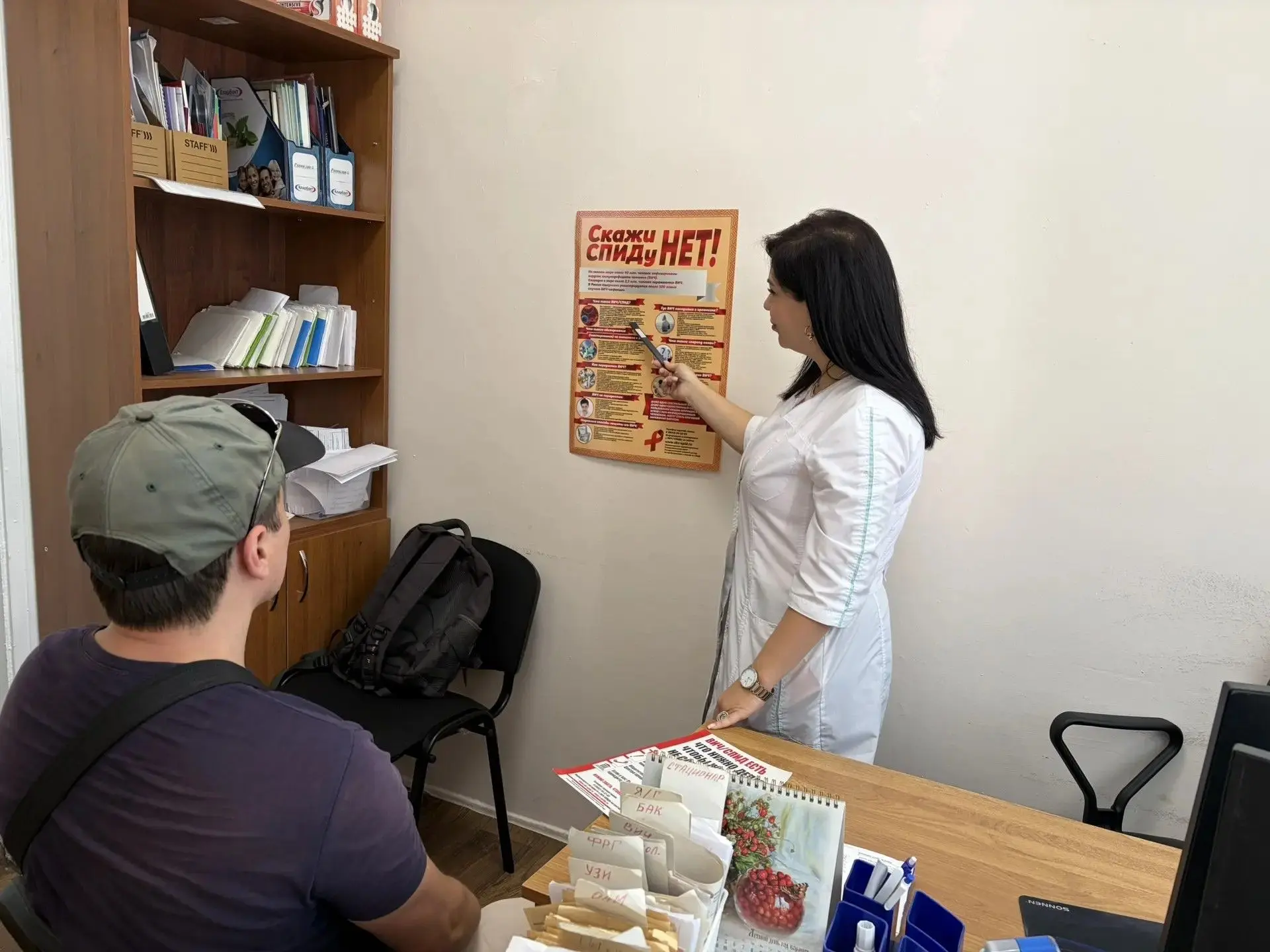 🏥 Врачи Пятигорской городской поликлиники № 3 провели просветительские лекции для пациентов о ВИЧ и