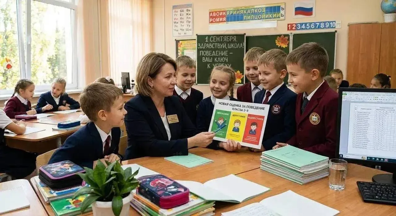 📚 С 1 сентября в российских школах появится оценка за поведение — её будут выставлять ученикам со 2