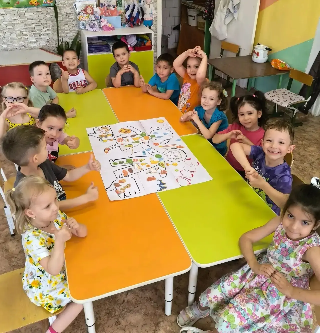 🏥💪 В дошкольной группе "Веснушки"🔆 прошла «Неделя здоровья» — яркое и полезное событие, призванно
