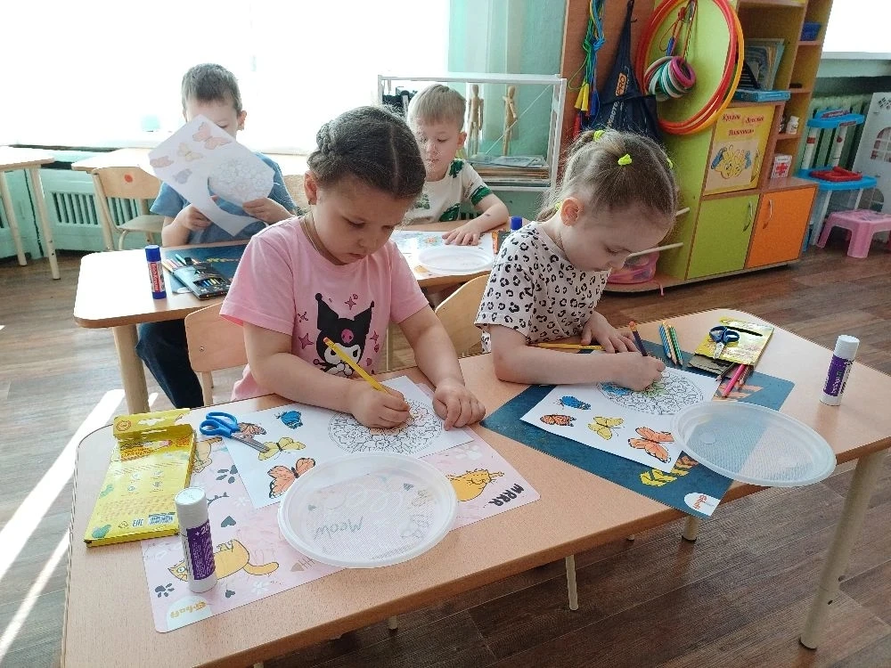 💢🦋Крылья фантазии: дети создают мир бабочек.