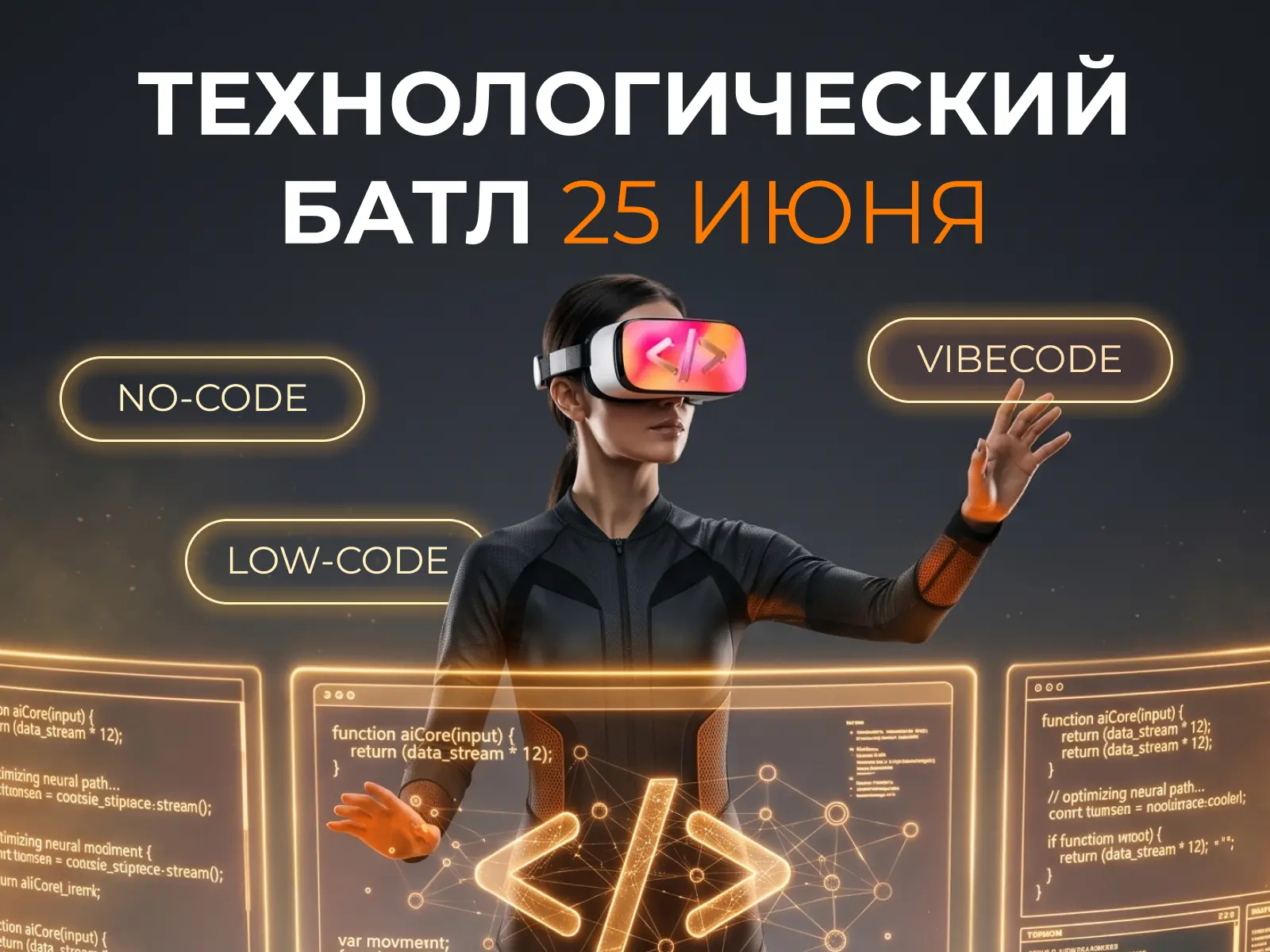 Онлайн-батл: аналитики против разработчиков 🤖

25 июня в 11:00 мск две команды аналитиков и разрабо