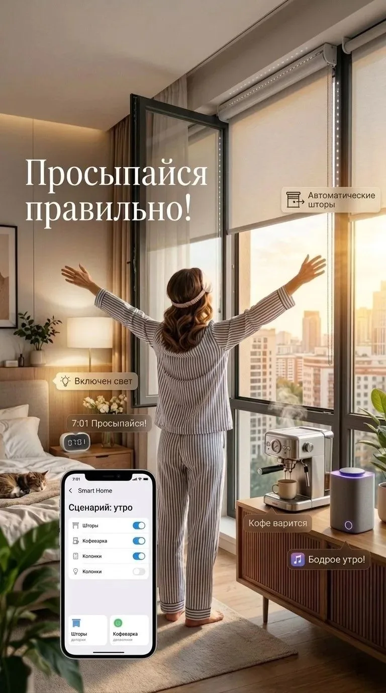 🌅Утро. 🚀Запуск: