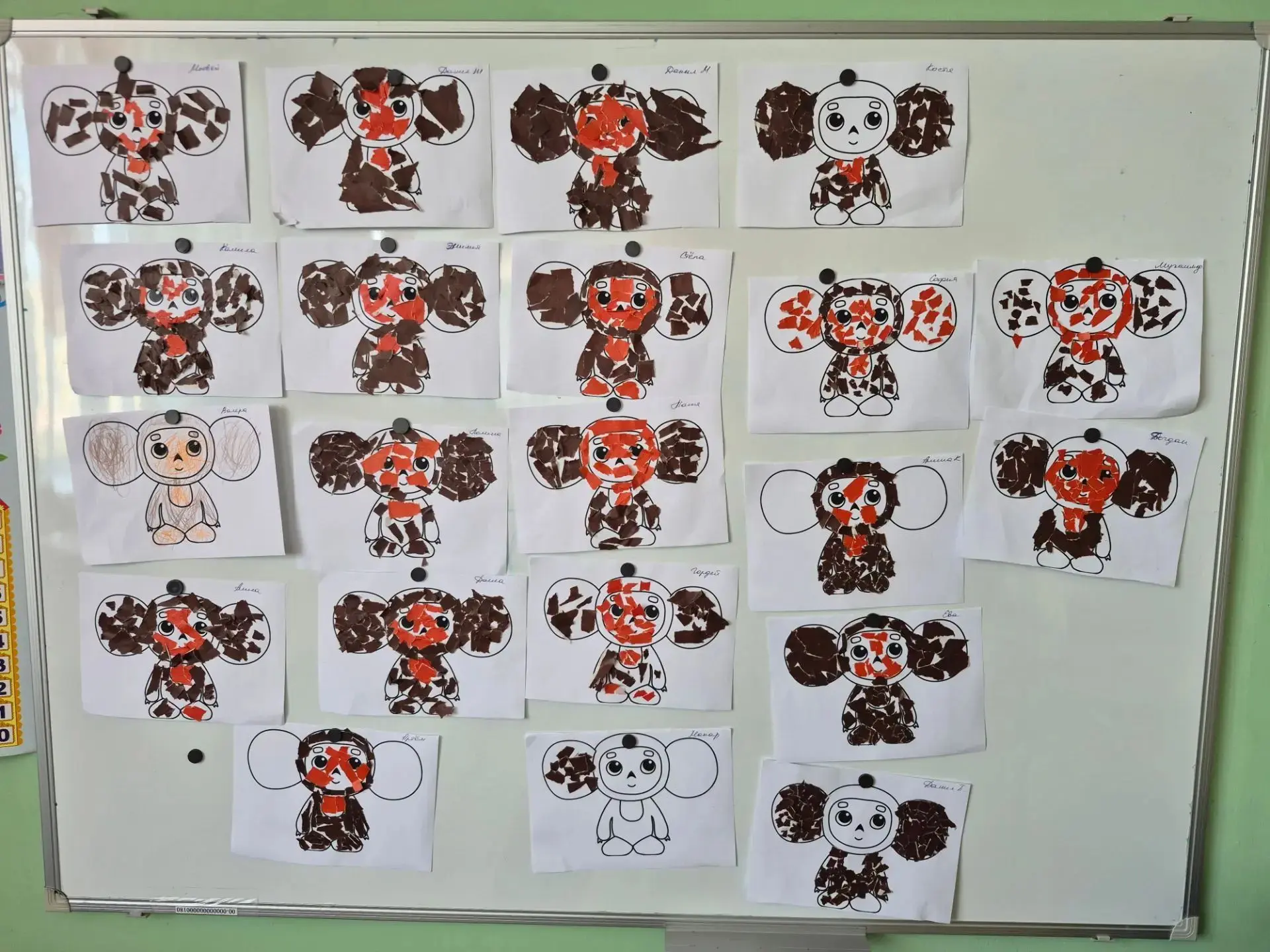 🍊 Неделя «В гостях у Чебурашки» в группе №5! 🐾