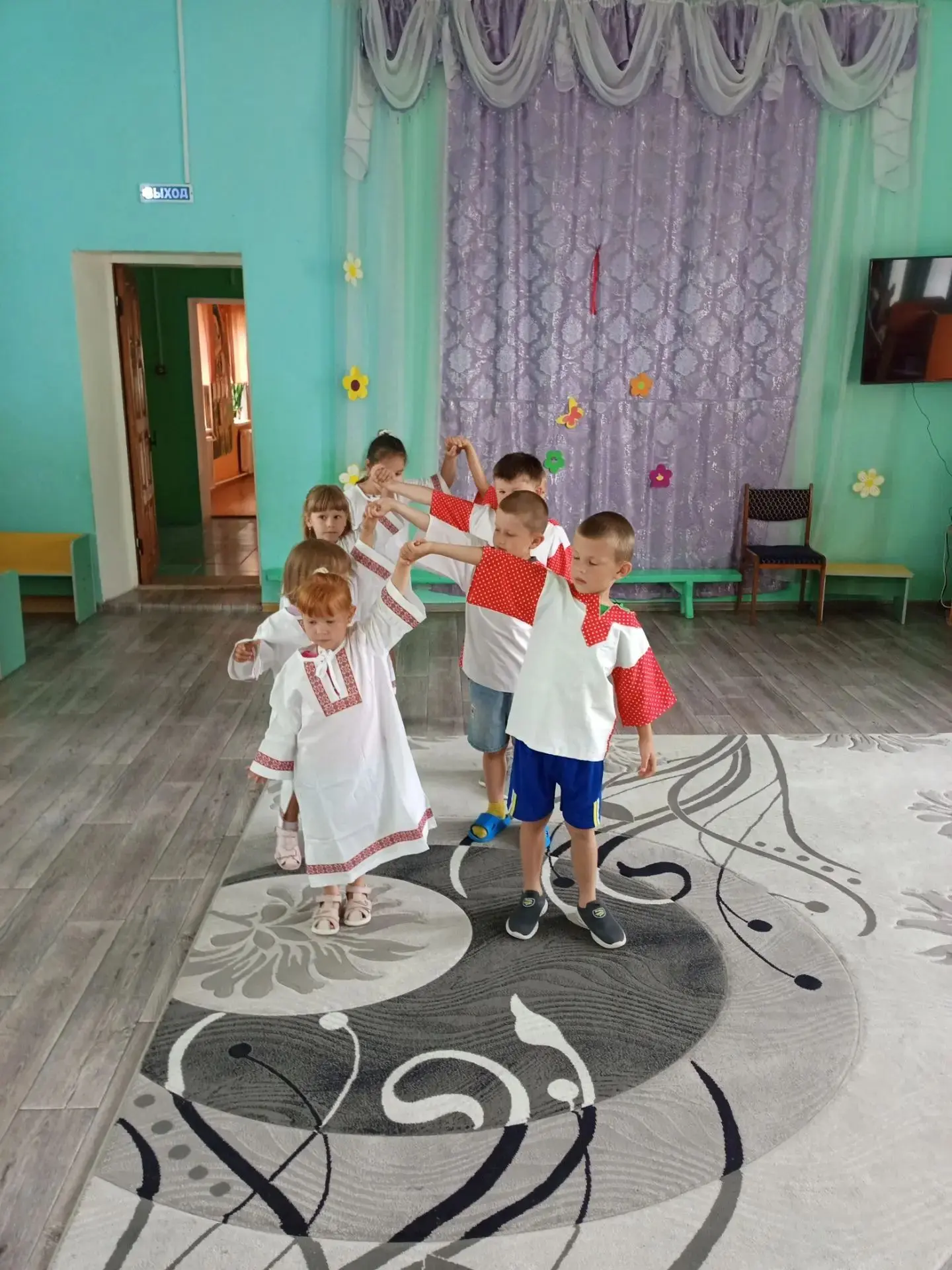 В детском саду «Солнышко» села Чернава прошло мероприятие «Игры народов России». Педагоги рассказали