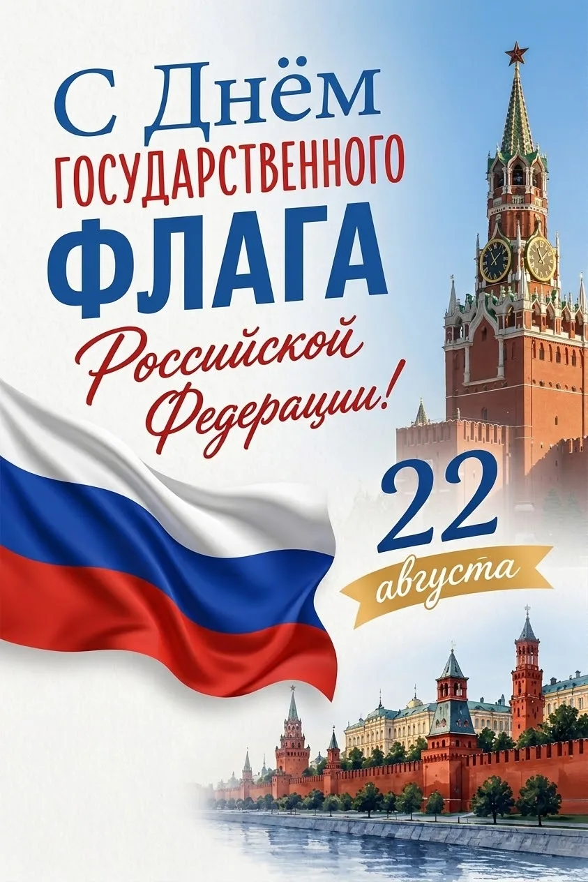 С Днём Государственного флага Российской Федерации! ​Сегодня мы отмечаем праздник одног...