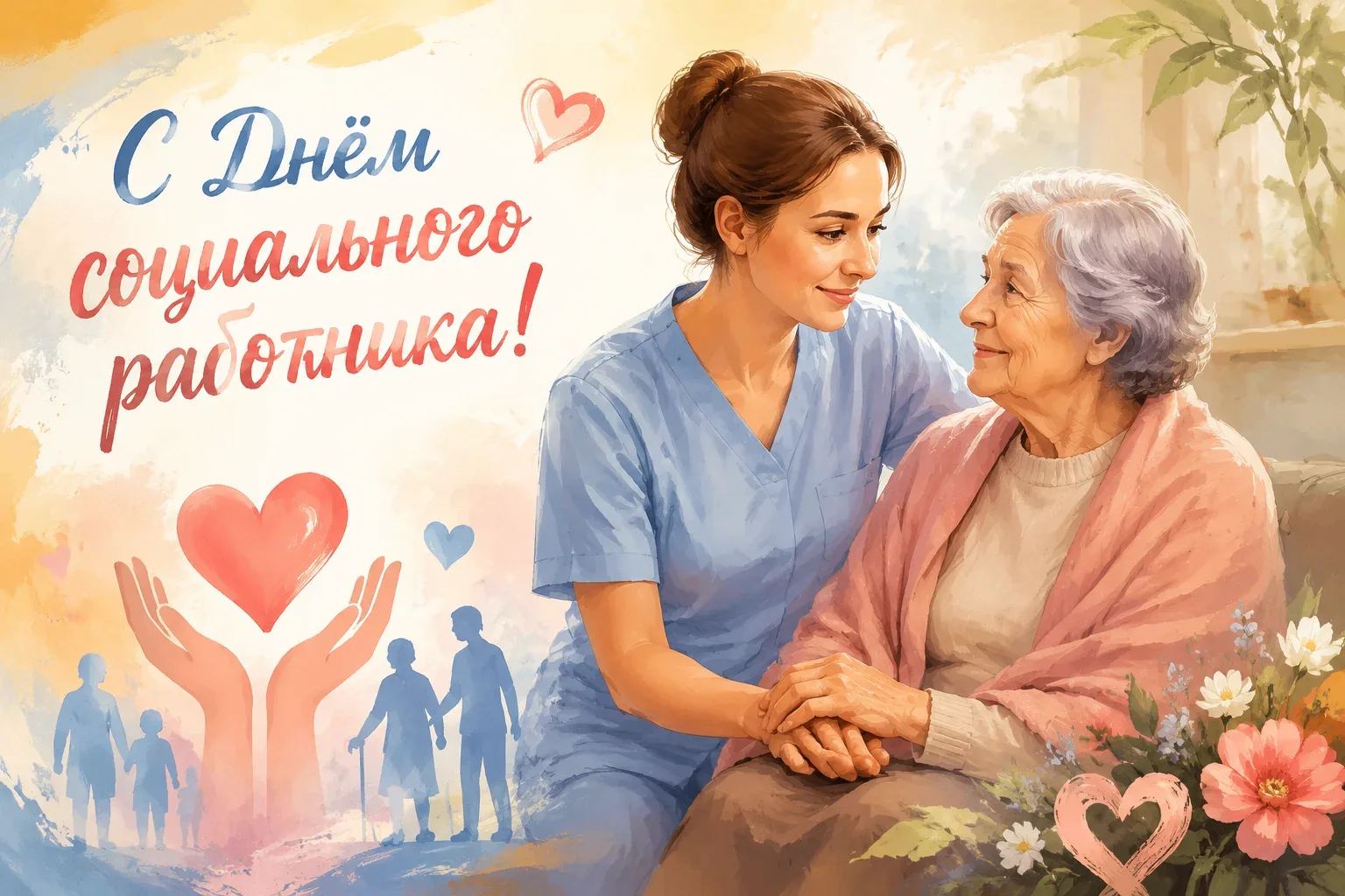 🤝 С ДНЁМ СОЦИАЛЬНОГО РАБОТНИКА!