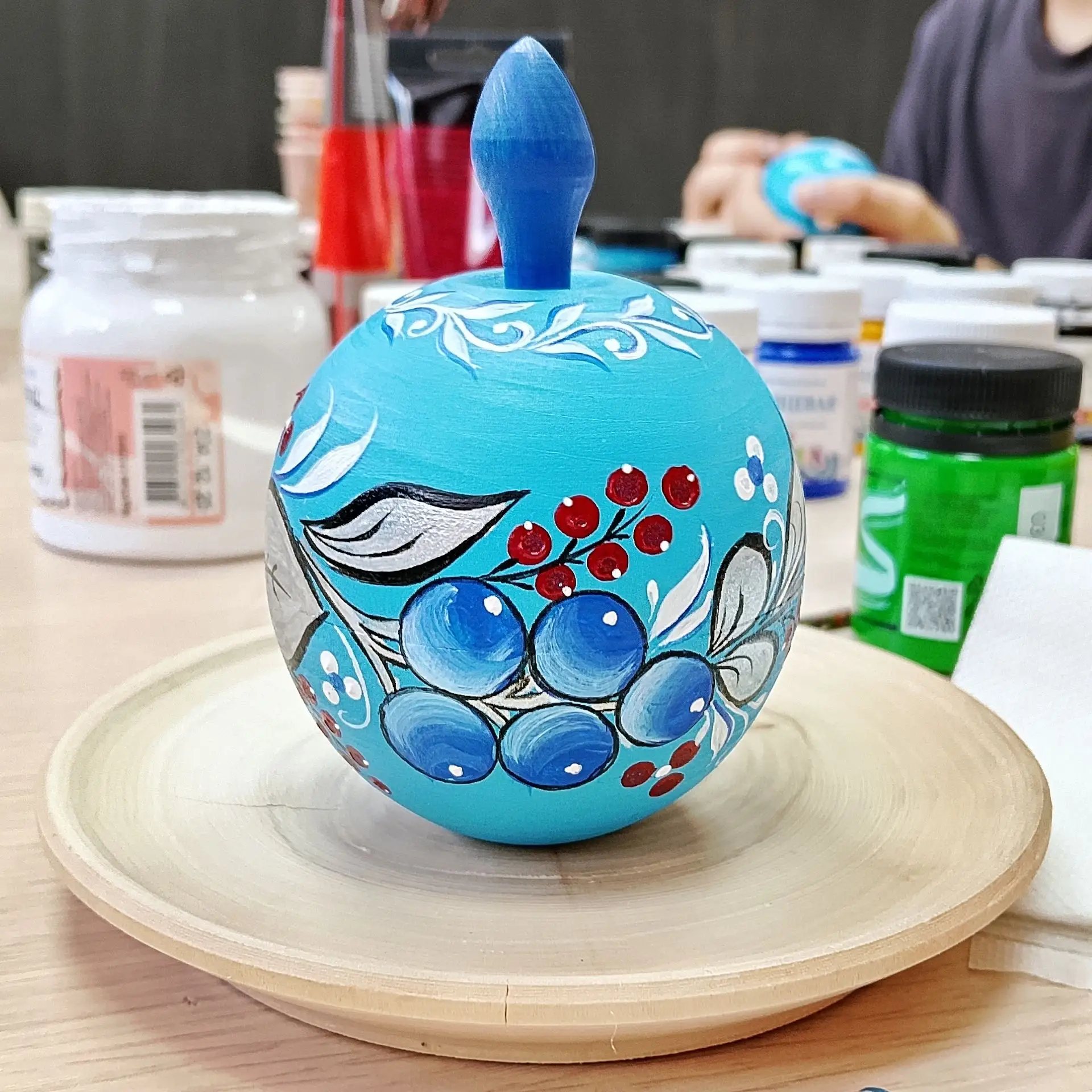 🎨 Волшебство Вологодской росписи в «Светёлке» 🎨